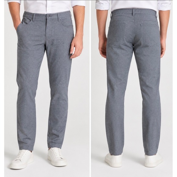 Bonobos Other - Bonobos Weekday Warrior Dress Pants 32x32 Slim Fit Gray Stretch Wool Blend